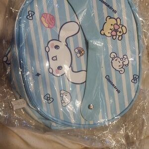 Cinna Blue Large Cosmetic Bag New